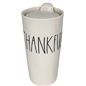 Rae Dunn Thankful Ceramic Tumbler